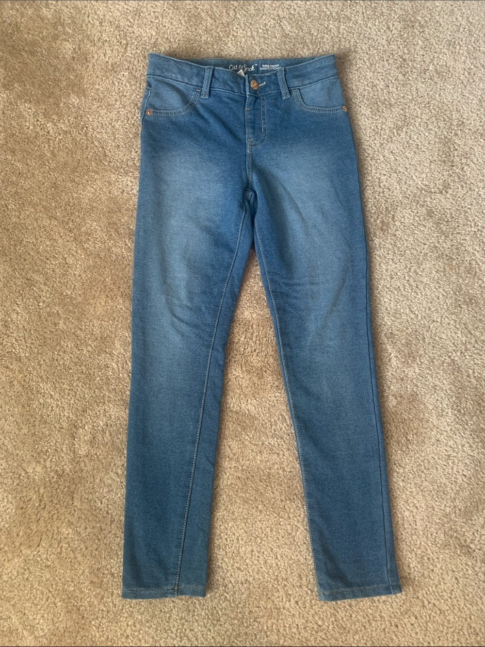Cat & Jack Super Stretch Jeggings- Medium (8)